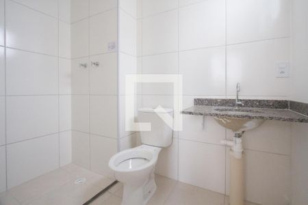 Banheiro de apartamento à venda com 2 quartos, 52m² em Vila Isa, São Paulo