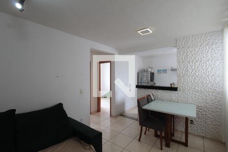 Sala de apartamento para alugar com 2 quartos, 47m² em Bandeirantes (pampulha), Belo Horizonte