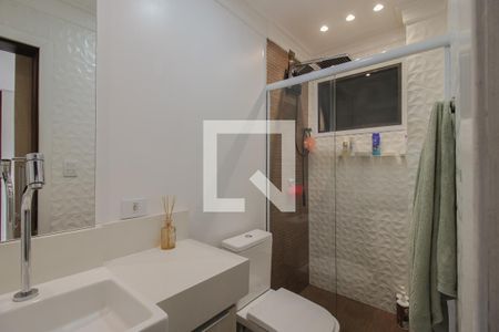 Banheiro suíte de apartamento para alugar com 2 quartos, 110m² em Vila Bocaina, Mauá