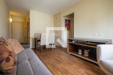 Sala de apartamento à venda com 1 quarto, 53m² em Jardim Paulista, São Paulo