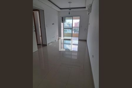 Sala de apartamento para alugar com 2 quartos, 90m² em Canto do Forte, Praia Grande