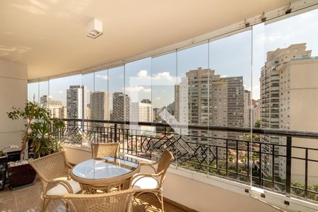 Varanda de apartamento à venda com 3 quartos, 128m² em Vila Uberabinha, São Paulo