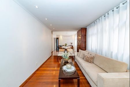 Sala de apartamento à venda com 3 quartos, 130m² em Luxemburgo, Belo Horizonte