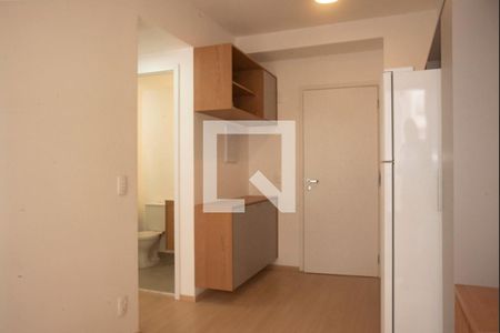 Sala/Cozinha de apartamento à venda com 1 quarto, 28m² em Mirandópolis, São Paulo