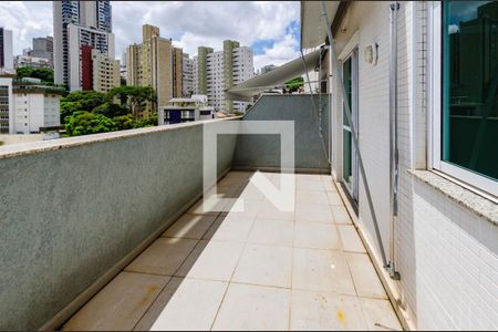 Varanda de apartamento para alugar com 1 quarto, 56m² em Coracao de Jesus, Belo Horizonte