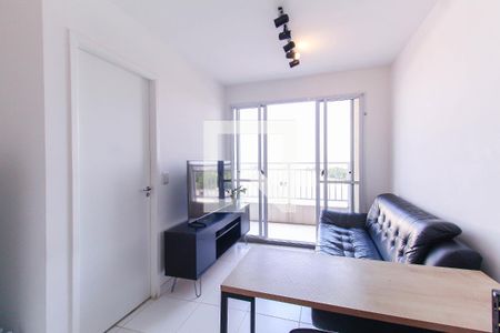 Sala/Cozinha de apartamento à venda com 1 quarto, 32m² em Belém, São Paulo