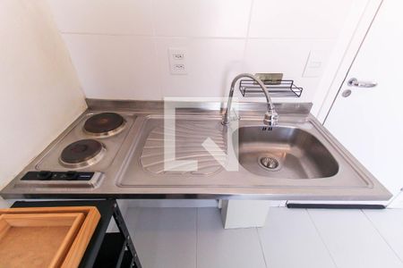 Sala/Cozinha de apartamento à venda com 1 quarto, 32m² em Belém, São Paulo