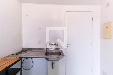 Sala/Cozinha de apartamento à venda com 1 quarto, 32m² em Belém, São Paulo