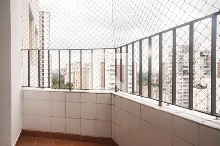 Varanda da Sala de apartamento à venda com 3 quartos, 75m² em Vila Clementino, São Paulo