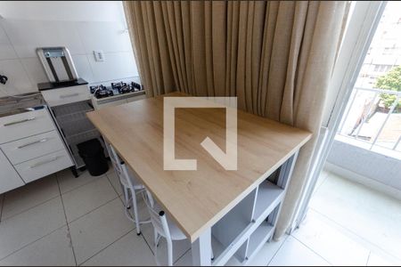 Cozinha de kitnet/studio para alugar com 1 quarto, 32m² em Freguesia do Ó, São Paulo