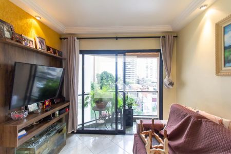 Sala de apartamento à venda com 3 quartos, 80m² em Vila Hamburguesa, São Paulo