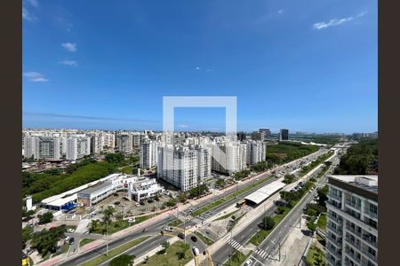 Varanda da sala de apartamento para alugar com 3 quartos, 60m² em Recreio dos Bandeirantes, Rio de Janeiro