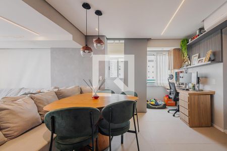 Sala de apartamento à venda com 1 quarto, 90m² em Jardim Paulista, São Paulo