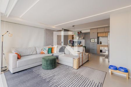 Sala de apartamento à venda com 1 quarto, 90m² em Jardim Paulista, São Paulo