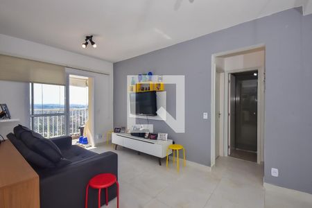 Sala de apartamento à venda com 1 quarto, 49m² em Morumbi, São Paulo