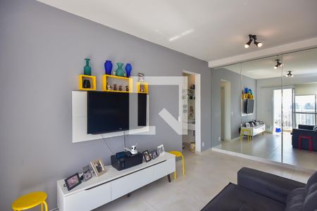 Sala de apartamento à venda com 1 quarto, 49m² em Morumbi, São Paulo