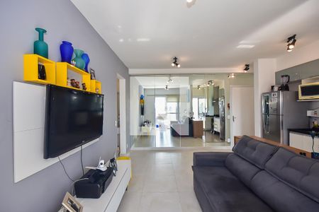 Sala de apartamento à venda com 1 quarto, 49m² em Morumbi, São Paulo