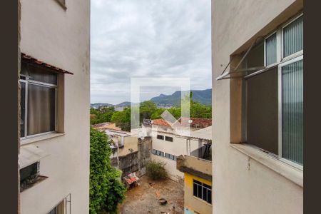 Vista da Sala de apartamento à venda com 1 quarto, 36m² em São Cristóvão, Rio de Janeiro