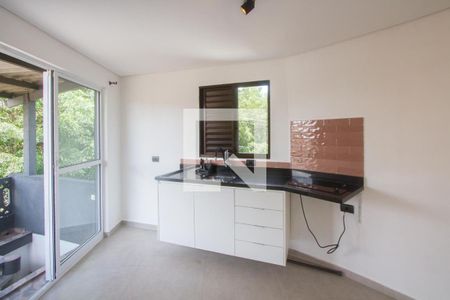 Cozinha de apartamento para alugar com 1 quarto, 38m² em Jardim Germania, São Paulo