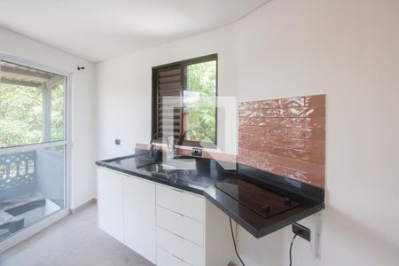 Cozinha de apartamento para alugar com 1 quarto, 38m² em Jardim Germania, São Paulo