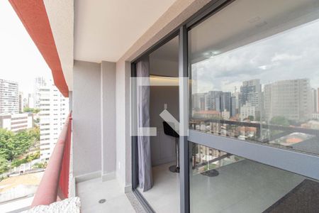 Varanda de apartamento à venda com 1 quarto, 27m² em Vila Mariana, São Paulo