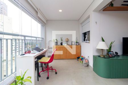 Sala - Varanda de apartamento à venda com 2 quartos, 84m² em Santo Amaro, São Paulo