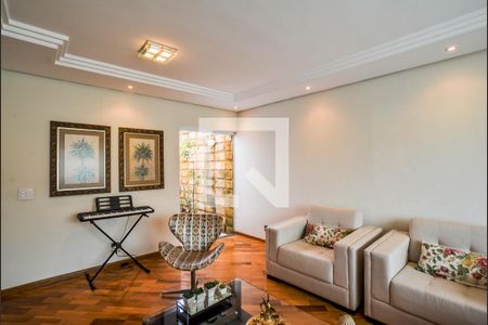 Sala de casa à venda com 3 quartos, 180m² em Vila Scarpelli, Santo André