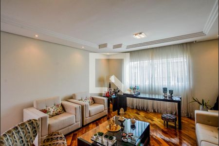 Sala de casa à venda com 3 quartos, 180m² em Vila Scarpelli, Santo André