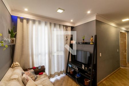 Sala de apartamento à venda com 2 quartos, 48m² em Vila Carmosina, São Paulo