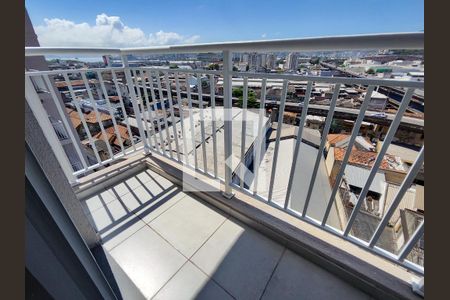 Varanda da Sala de apartamento à venda com 1 quarto, 35m² em São Cristóvão, Rio de Janeiro