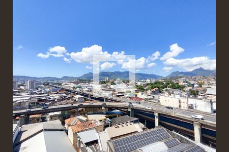 Vista da Sala de apartamento à venda com 1 quarto, 35m² em São Cristóvão, Rio de Janeiro