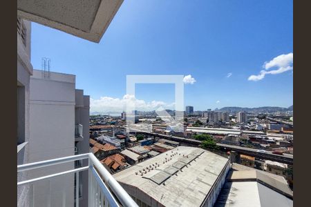 Vista da Sala de apartamento à venda com 1 quarto, 35m² em São Cristóvão, Rio de Janeiro