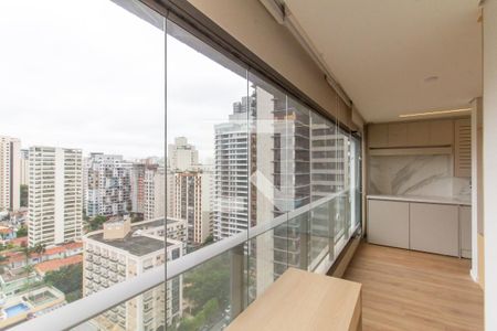 Varanda de apartamento à venda com 2 quartos, 71m² em Pompeia, São Paulo