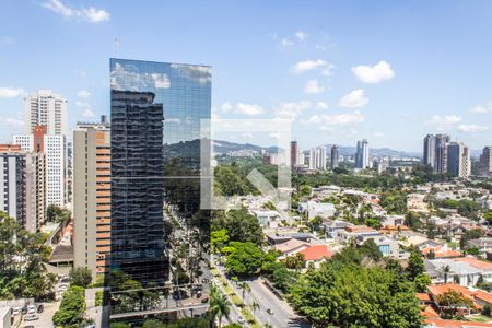 Vista da Varanda de apartamento à venda com 2 quartos, 89m² em Alphaville Industrial, Barueri