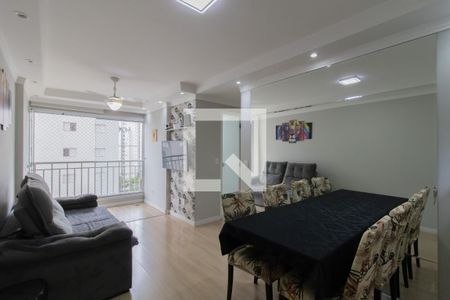 Sala de apartamento para alugar com 2 quartos, 54m² em Vila Augusta, Guarulhos