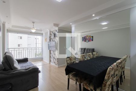 Sala de apartamento para alugar com 2 quartos, 54m² em Vila Augusta, Guarulhos