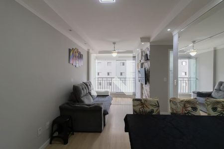 Sala de apartamento para alugar com 2 quartos, 54m² em Vila Augusta, Guarulhos