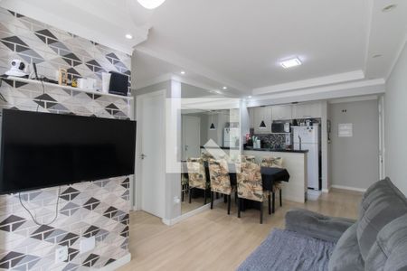 Sala de apartamento para alugar com 2 quartos, 54m² em Vila Augusta, Guarulhos