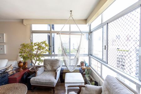 Sala de apartamento para alugar com 3 quartos, 120m² em Perdizes, São Paulo