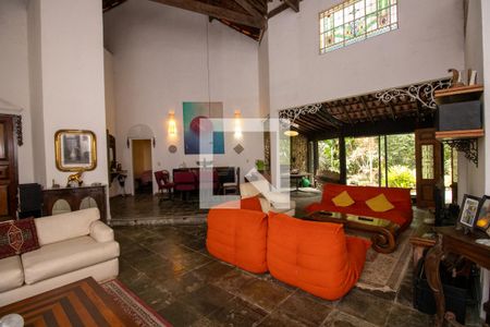 Sala de casa à venda com 4 quartos, 320m² em Vargem Pequena, Rio de Janeiro