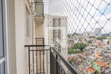 Varanda da sala de apartamento para alugar com 2 quartos, 50m² em Centro, Diadema