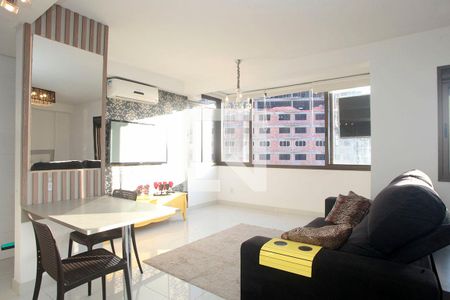 Studio - Sala de kitnet/studio para alugar com 1 quarto, 39m² em Independência, Porto Alegre