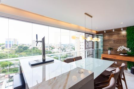 Varanda gourmet de apartamento à venda com 3 quartos, 96m² em Centro, Osasco