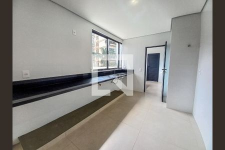 Cozinha  de apartamento à venda com 4 quartos, 189m² em Mangabeiras, Belo Horizonte