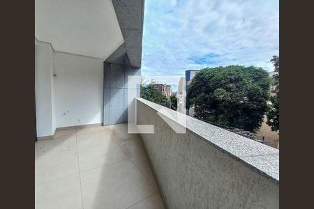 Varanda Sala de apartamento à venda com 4 quartos, 189m² em Mangabeiras, Belo Horizonte