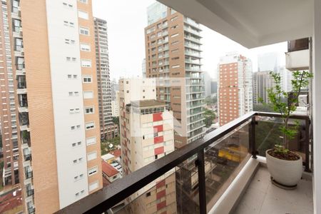 Varanda de apartamento à venda com 2 quartos, 65m² em Itaim Bibi, São Paulo