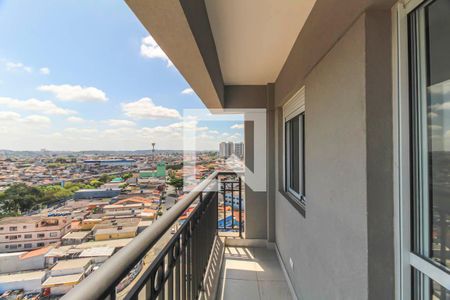 Varanda da Sala de apartamento para alugar com 2 quartos, 35m² em Jardim Angela (zona Leste), São Paulo