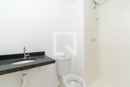 Banheiro da Suíte de apartamento à venda com 1 quarto, 30m² em Jardim Angela (zona Leste), São Paulo