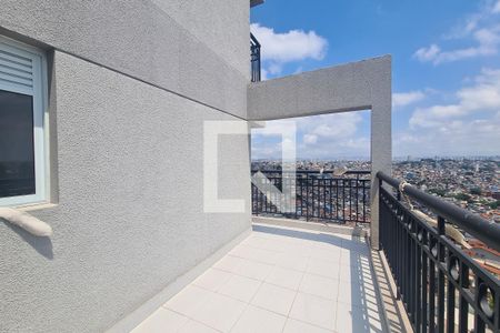 Varanda da Sala de apartamento para alugar com 2 quartos, 54m² em Jardim Angela (zona Leste), São Paulo