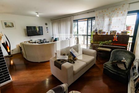 Sala 1 de apartamento à venda com 4 quartos, 185m² em Vila Sonia, São Paulo